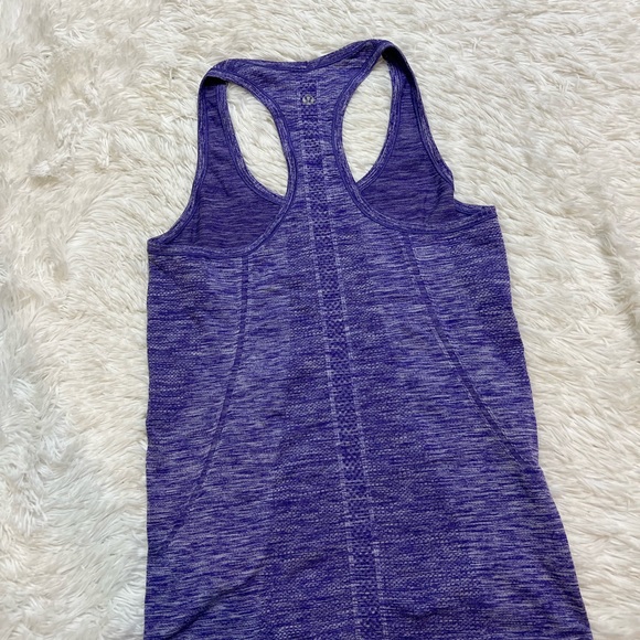 Lululemon Run: Swiftly Tech Racerback Heathered Bruised Berry - Picture 3 of 5